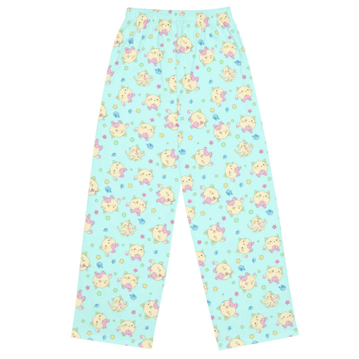 Peach All-Over Print Pants product image (1)