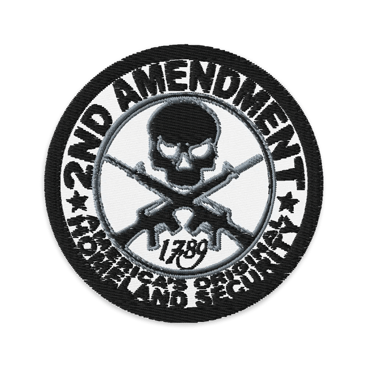 2nd Amendment | Embroidered Patch product image (1)