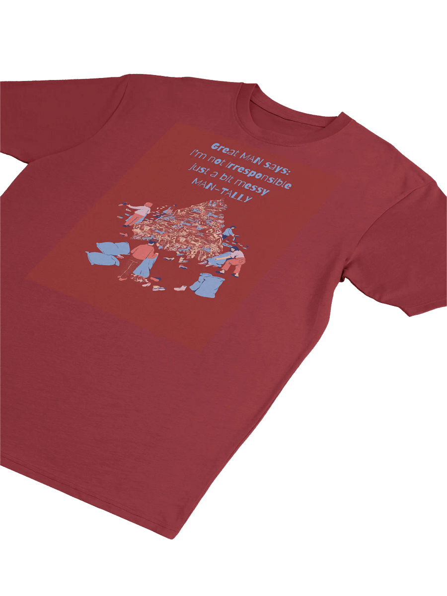 Mantall Maroon T-shirt product image (3)