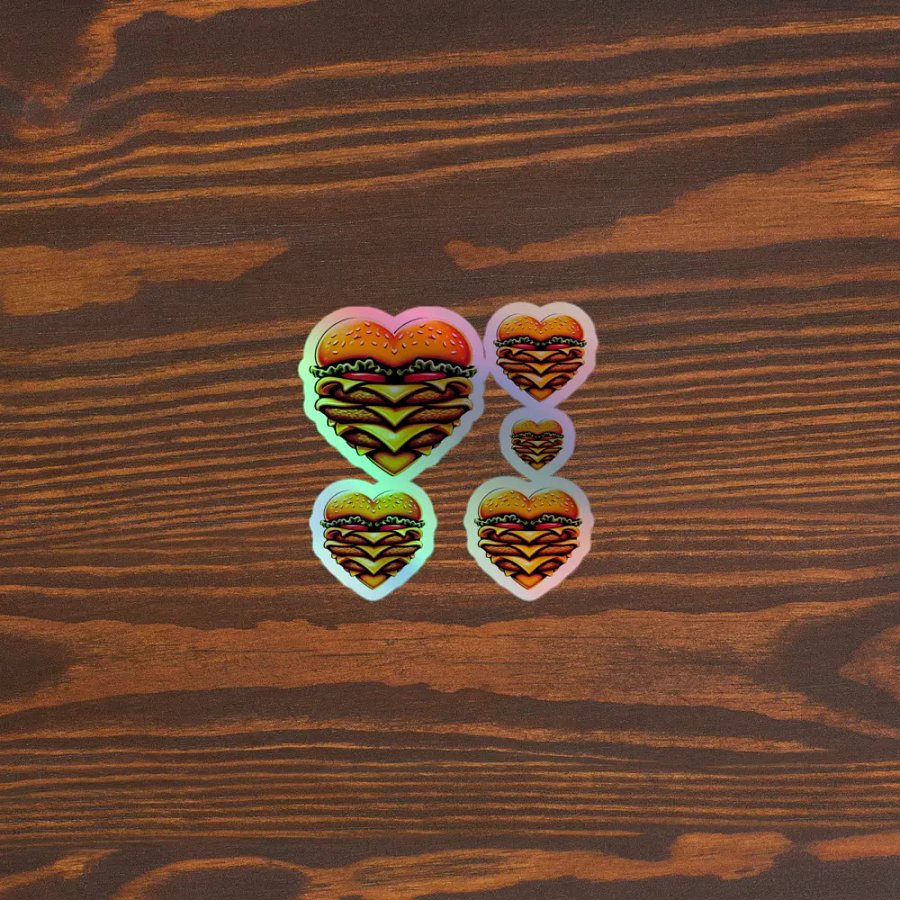 Burger Love Sticker Pack product image (3)