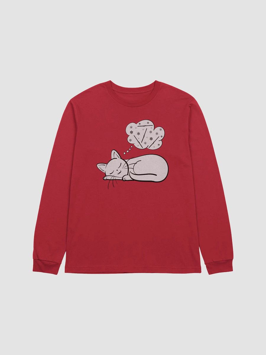 Alto Flute PJ - Dreaming of Flutes and Snowflakes Long Sleeve Tee - Unisex Fit product image (1)