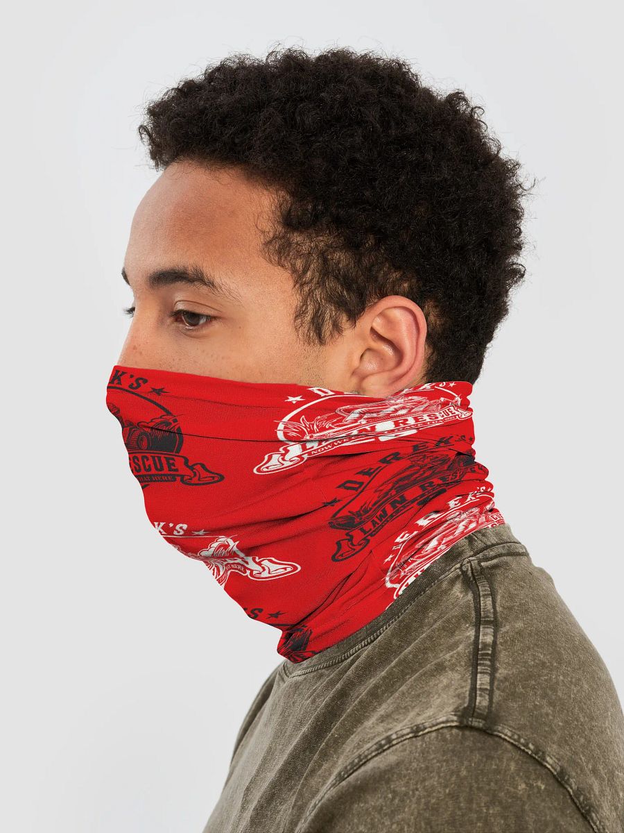 Red Rescue Neck Gaiter product image (3)