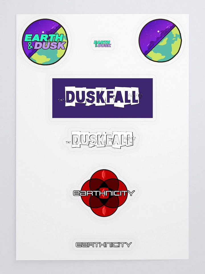 E&D Multipack Sticker Sheet product image (1)
