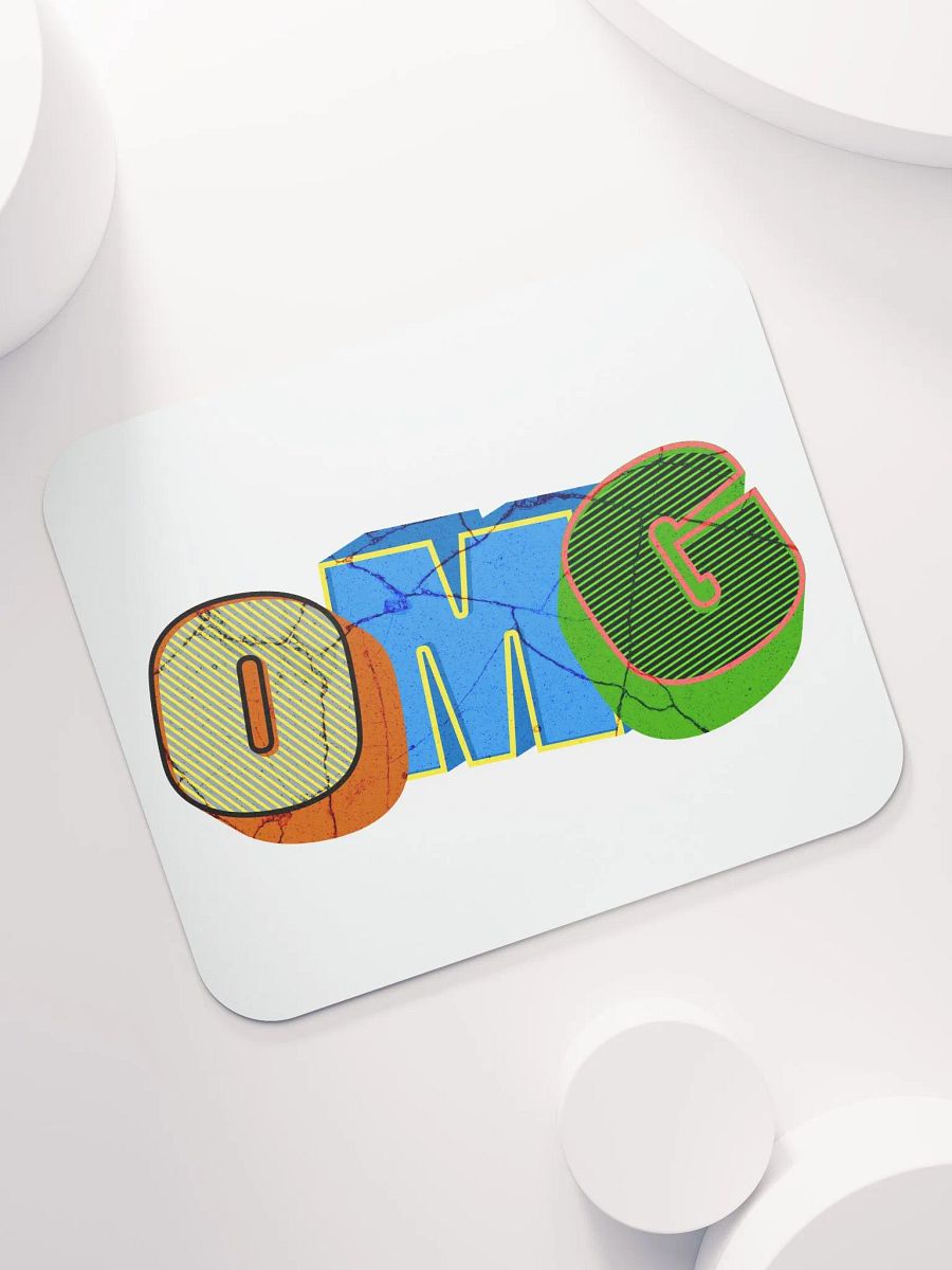 OMG Circle Madness Mouse Pad product image (3)