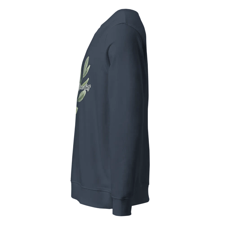 Re-Mind-Your-Self Leafy Branch Organic Sweatshirt product image (2)