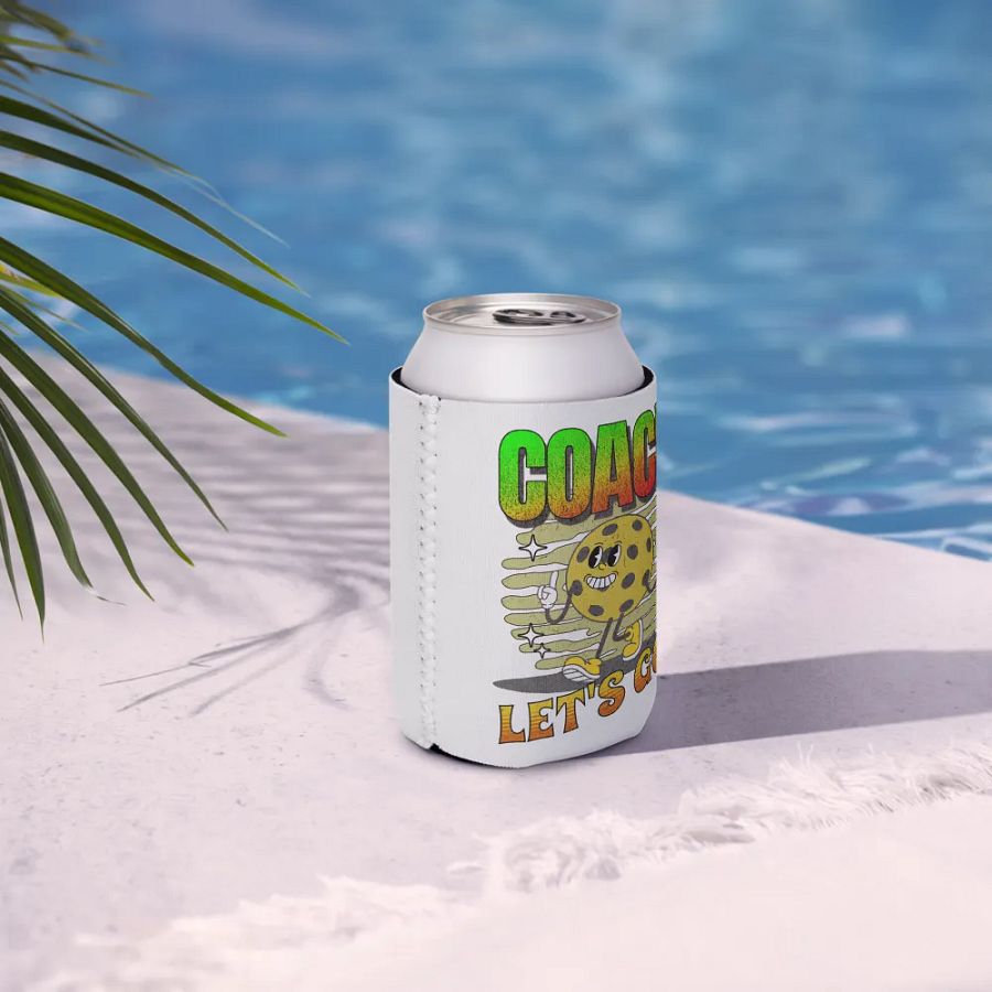 Coach Let's Go! Pickleball Coozie Can Cooler product image (7)