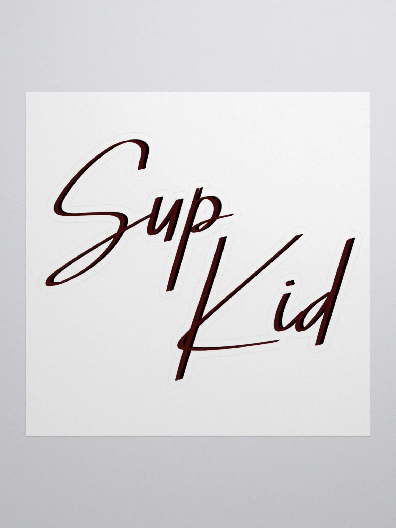 Sup Kid Sticker product image (2)