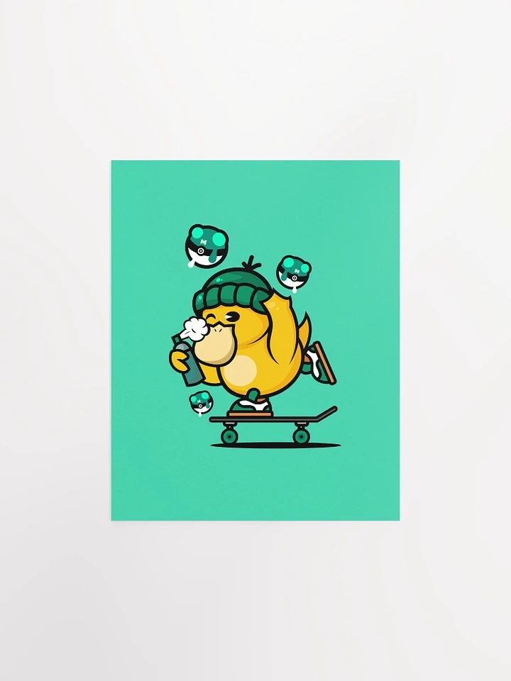 Confused Duck Poster Print product image (1)