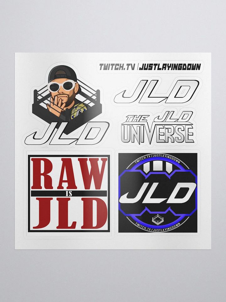 JLD Wrestling Sticker Pack product image (1)