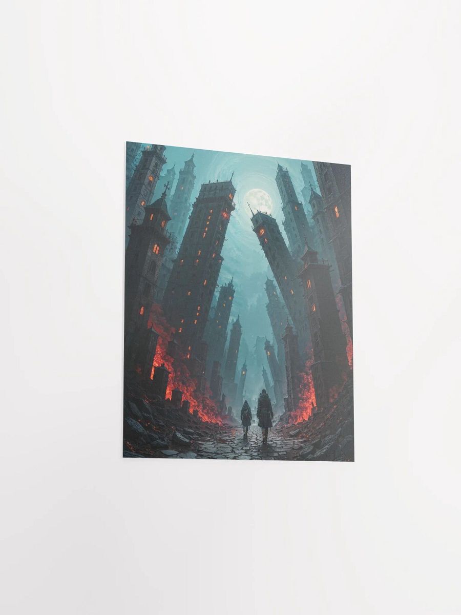 Moonlit Gothic Dystopia Poster product image (6)