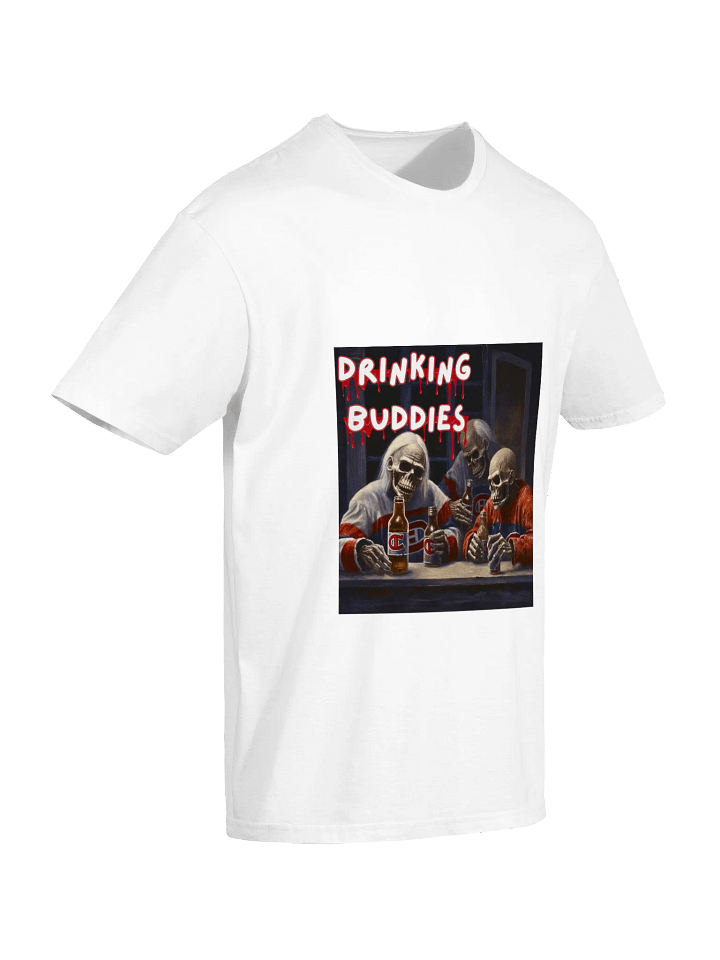 Skeleton Drinking Buddies T-Shirt product image (2)