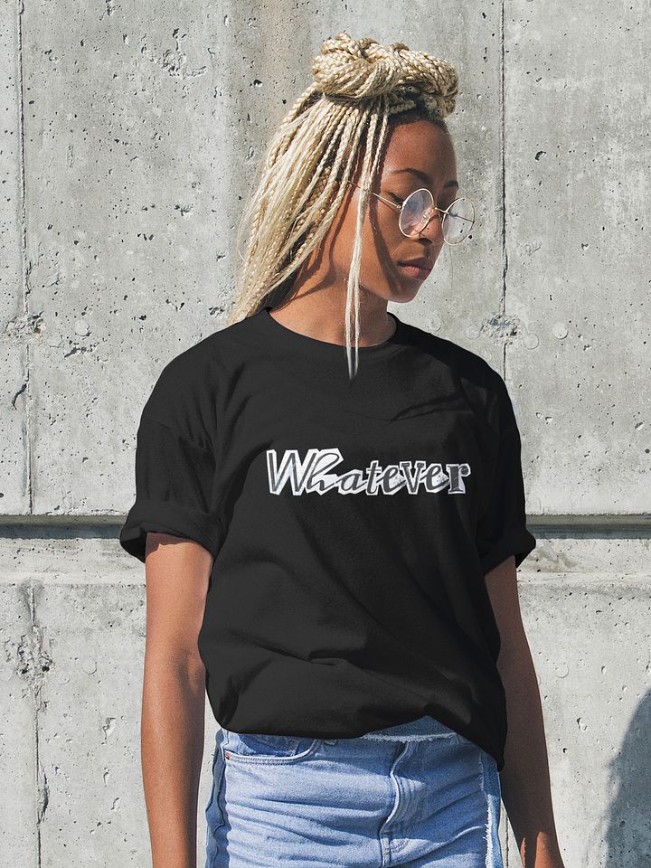 WHATEVER Phrase Tee product image (1)