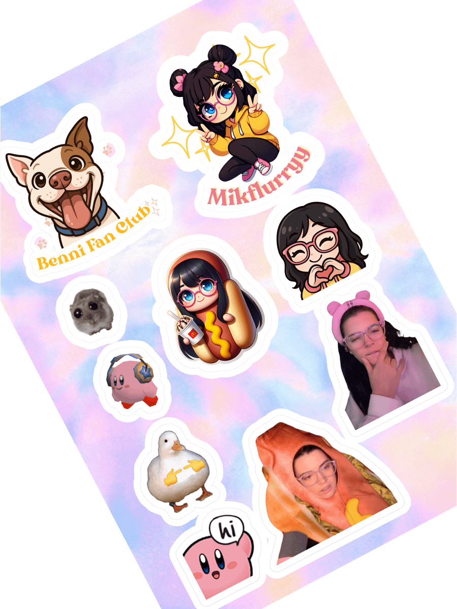 Flurryy Sticker Sheet product image (1)
