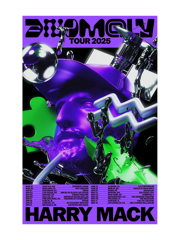 Anomaly Tour 2025 Poster product image (1)