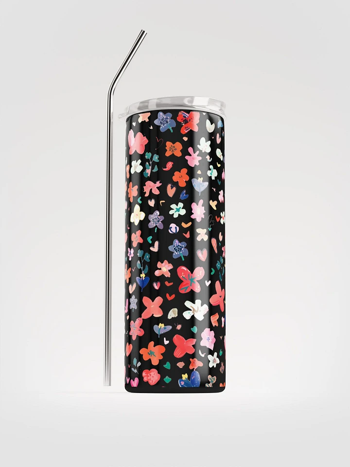 Butterfly Kisses Tumbler (B/W) product image (1)