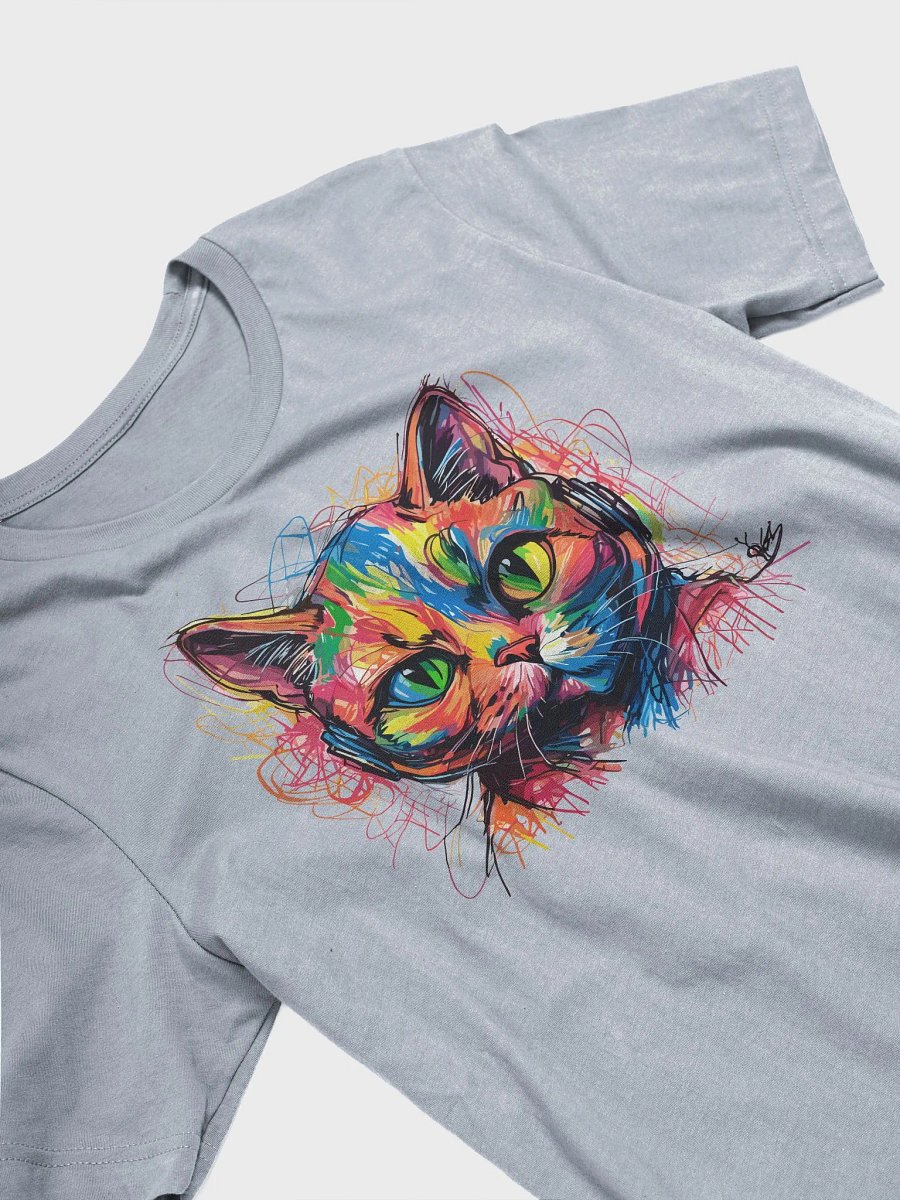 Graffiti Scribbles Cat 10 , Shirt product image (10)