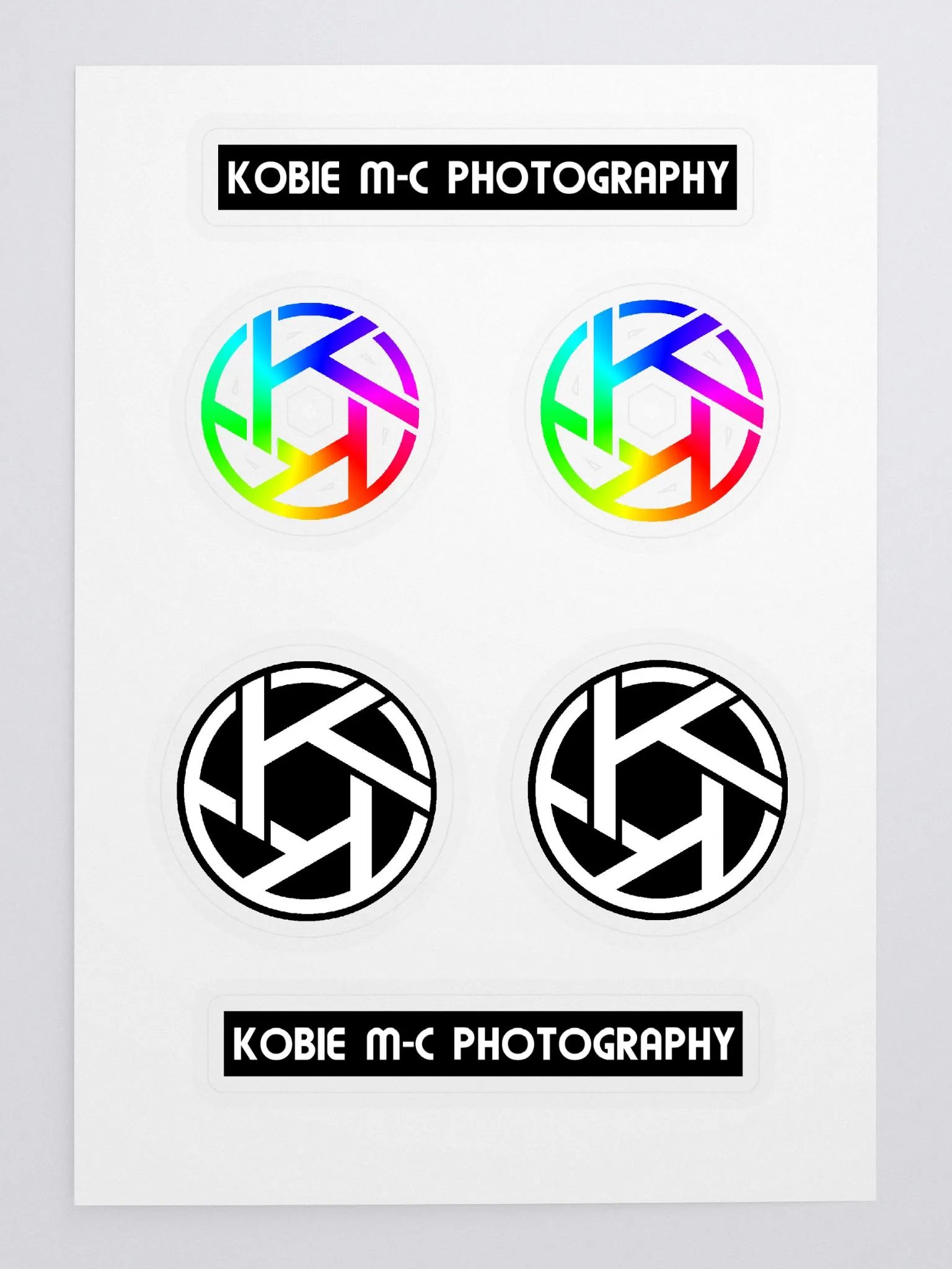 Kobie M-C Photography Sticker pack product image (3)