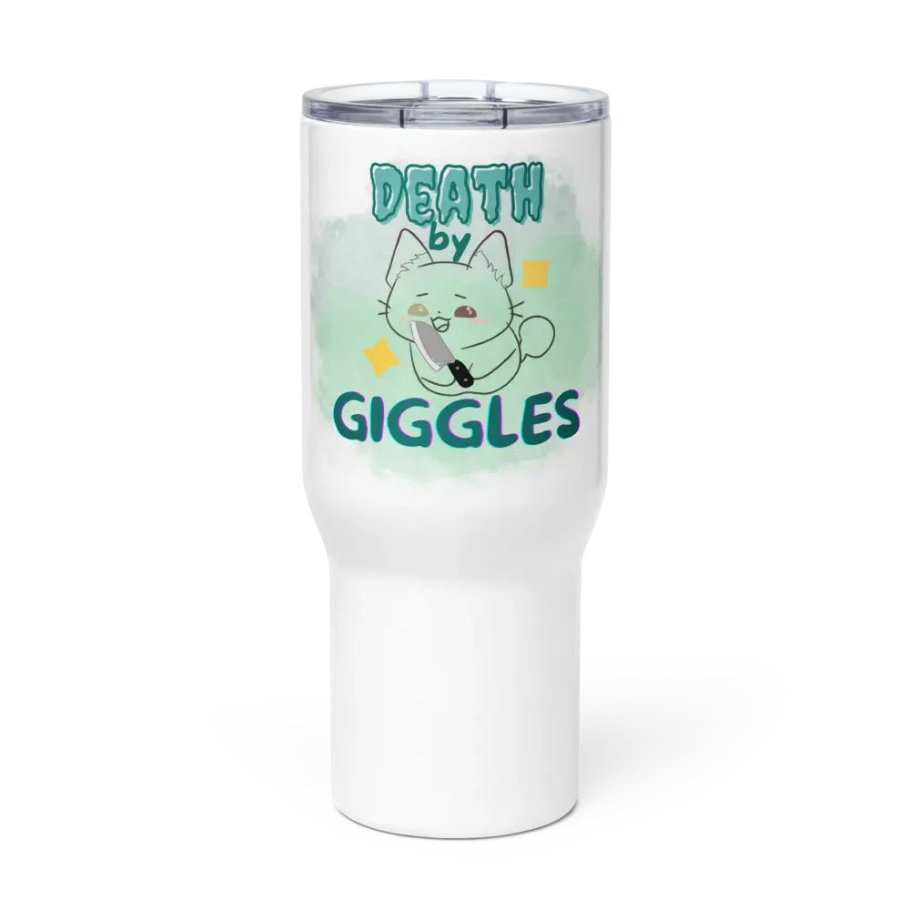 Death by Giggles Travel Mug product image (1)