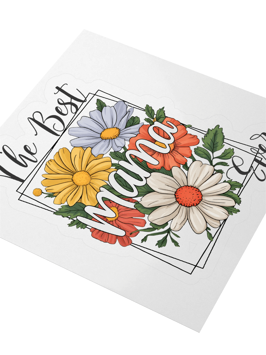 Blossoming Love The Best Mama Ever Sticker Set product image (7)