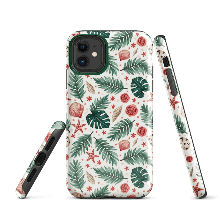 Tropical Festive Paradise iPhone® Tough Case product image (1)