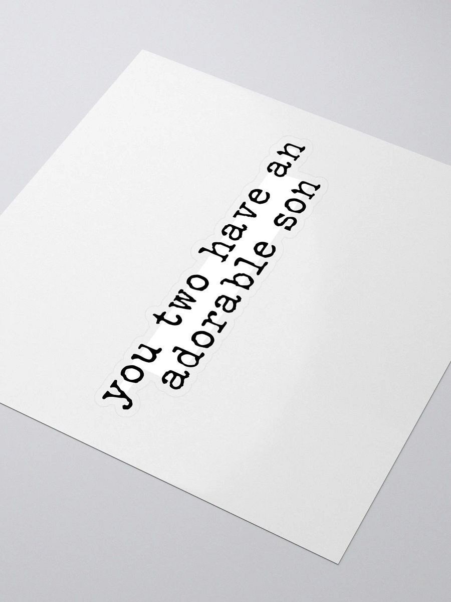 Adorable Son Buddie Quote Sticker product image (3)