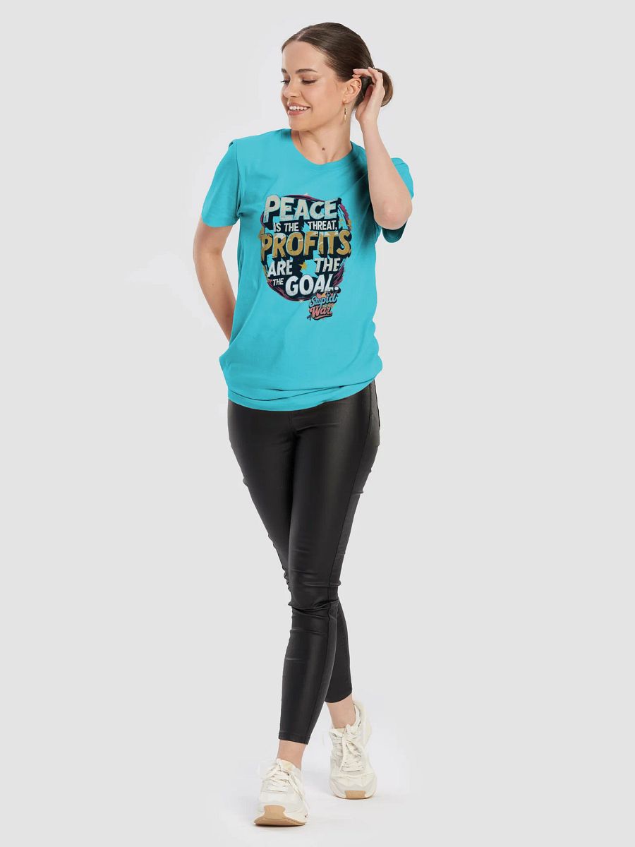 Stupid War | Peace vs Profits Edition | Anti-War Political Graphic Tee product image (10)