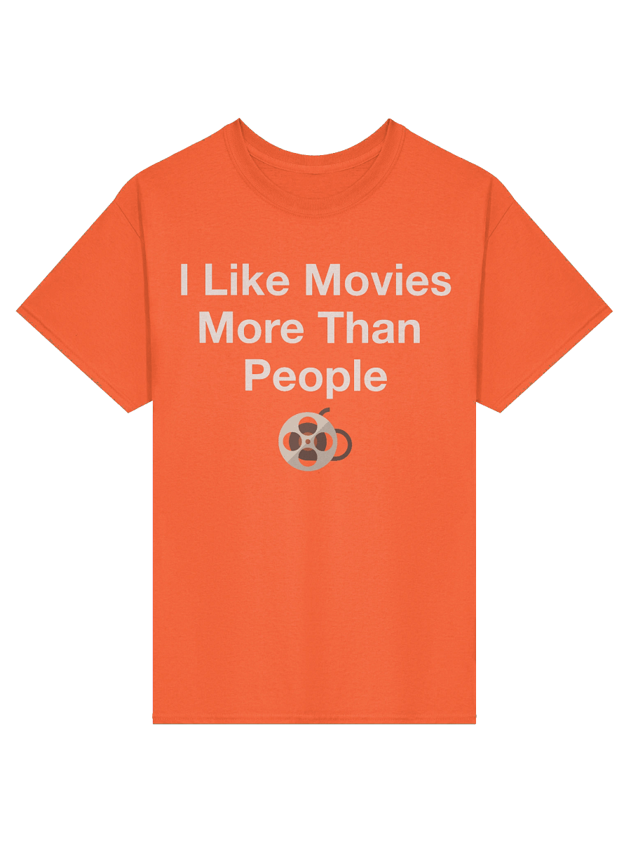 I Like Movies More Than People T-Shirt product image (5)