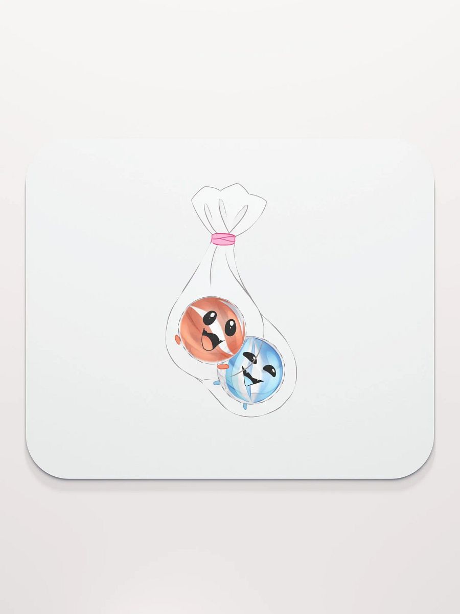 Two Marbles in a Bag Mouse Pad product image (2)