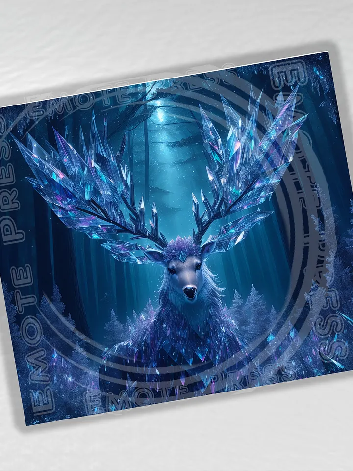 Fantasy Crystal Stag 20 oz Stainless Steel Tumbler product image (2)