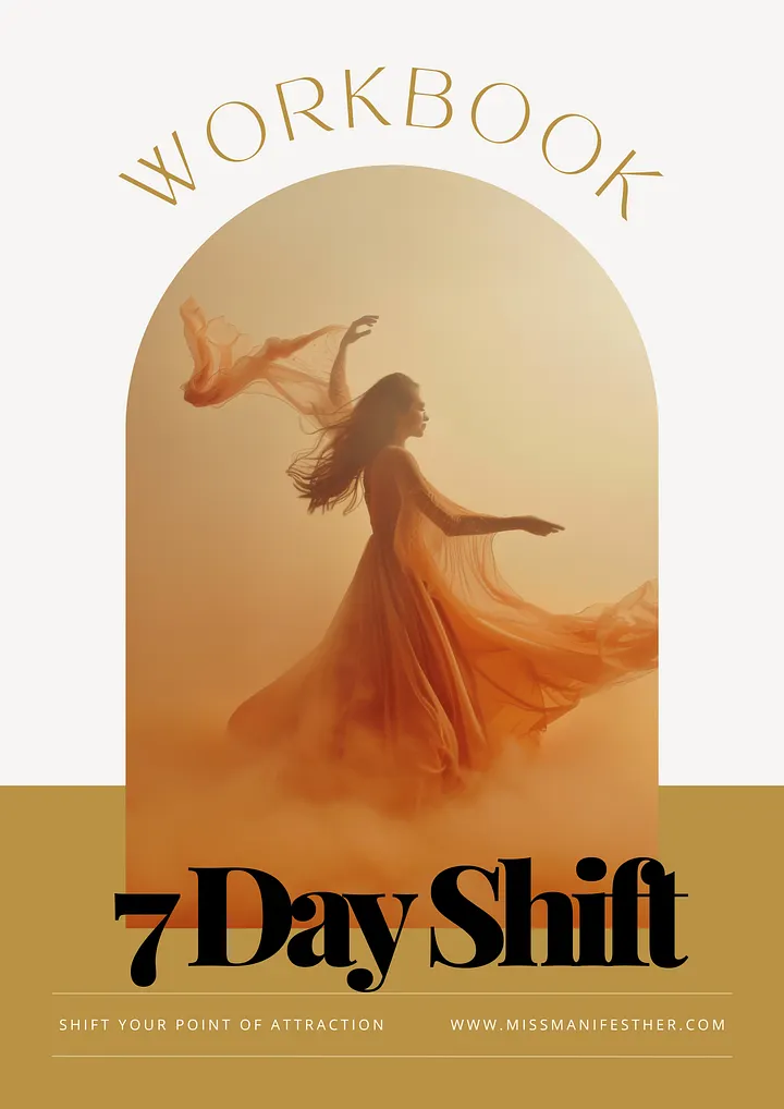 The 7 Day Shift! Manifestation Mini Course Workbook product image (1)