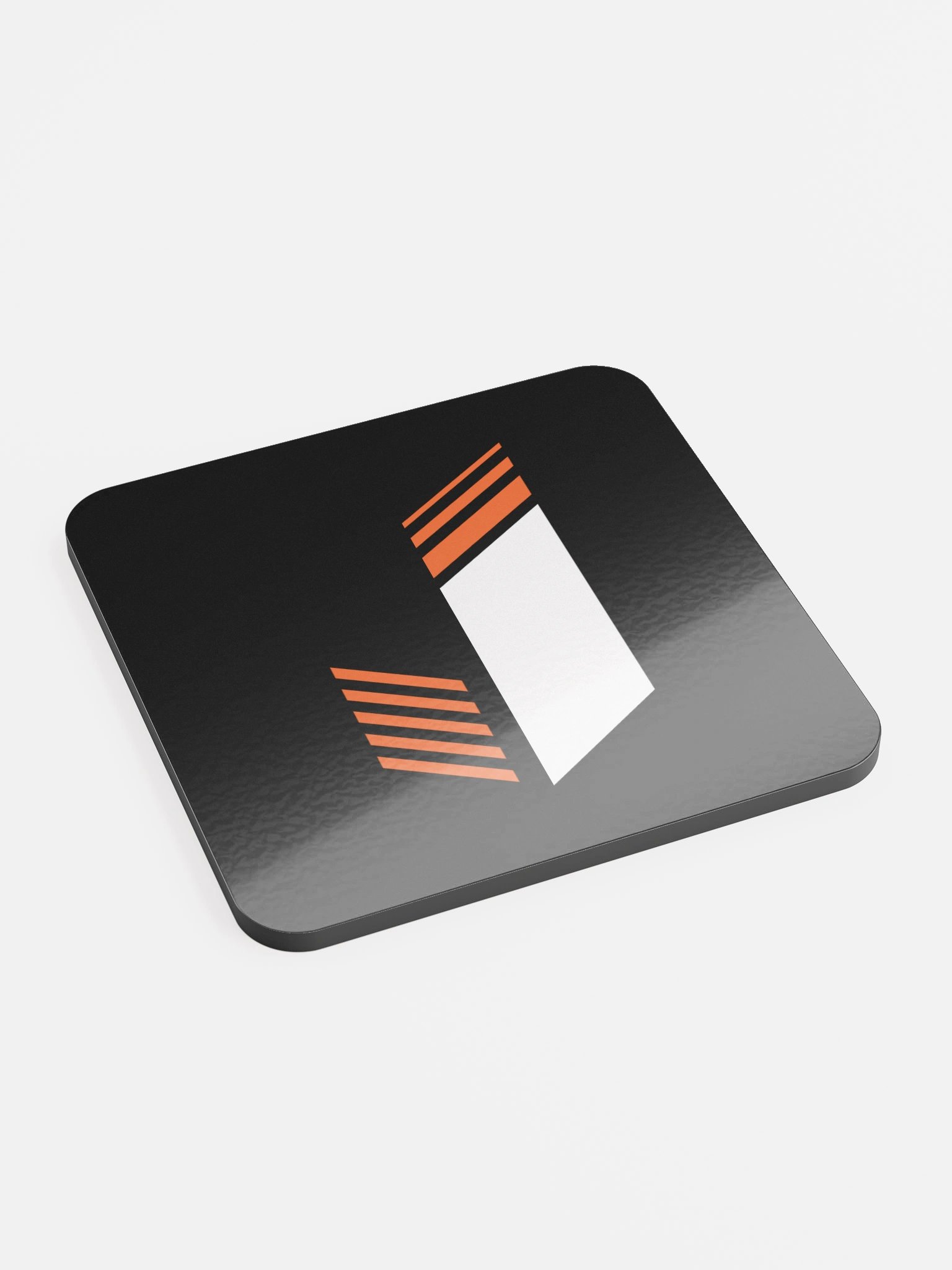 CLASSIC Logo Cork Coaster • Black product image (2)