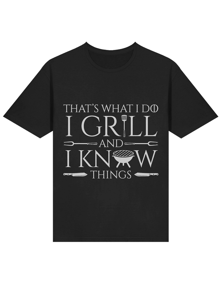 That’s What I Do — I Grill and I Know Things – Gildan Softstyle Unisex T-Shirt product image (2)