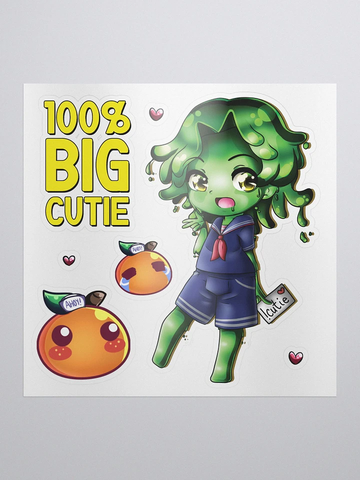 100% Big Cutie Sticker Sheet product image (1)