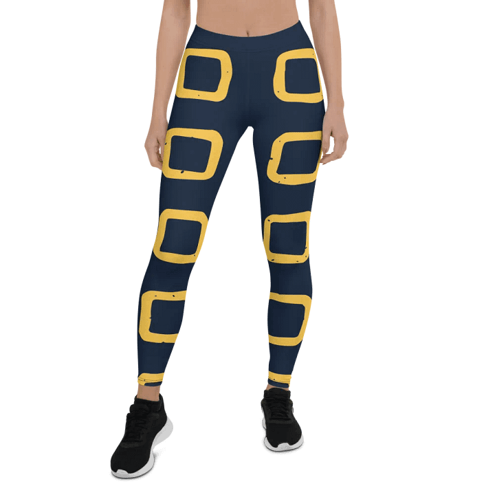 Sketchy Squares All-Over Leggings product image (1)