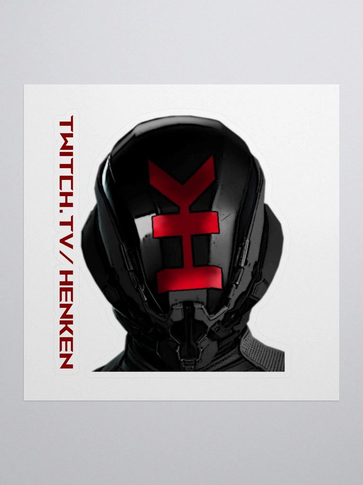 Henken Channel Helmet Sticker product image (1)