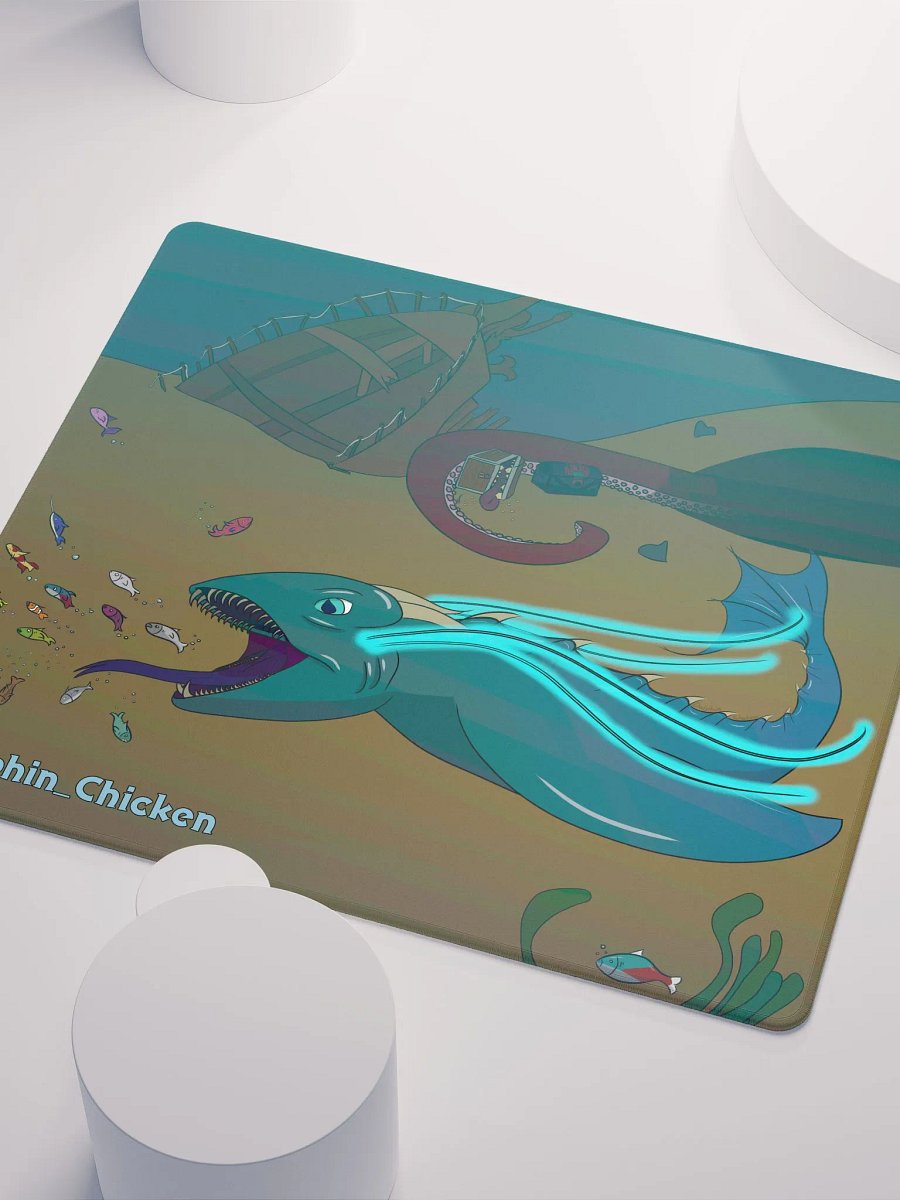 Dolphin's Water Dragon Mouse Pad product image (3)