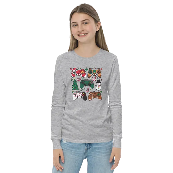 Festive Gamer's Delight Long Sleeve Tee product image (21)