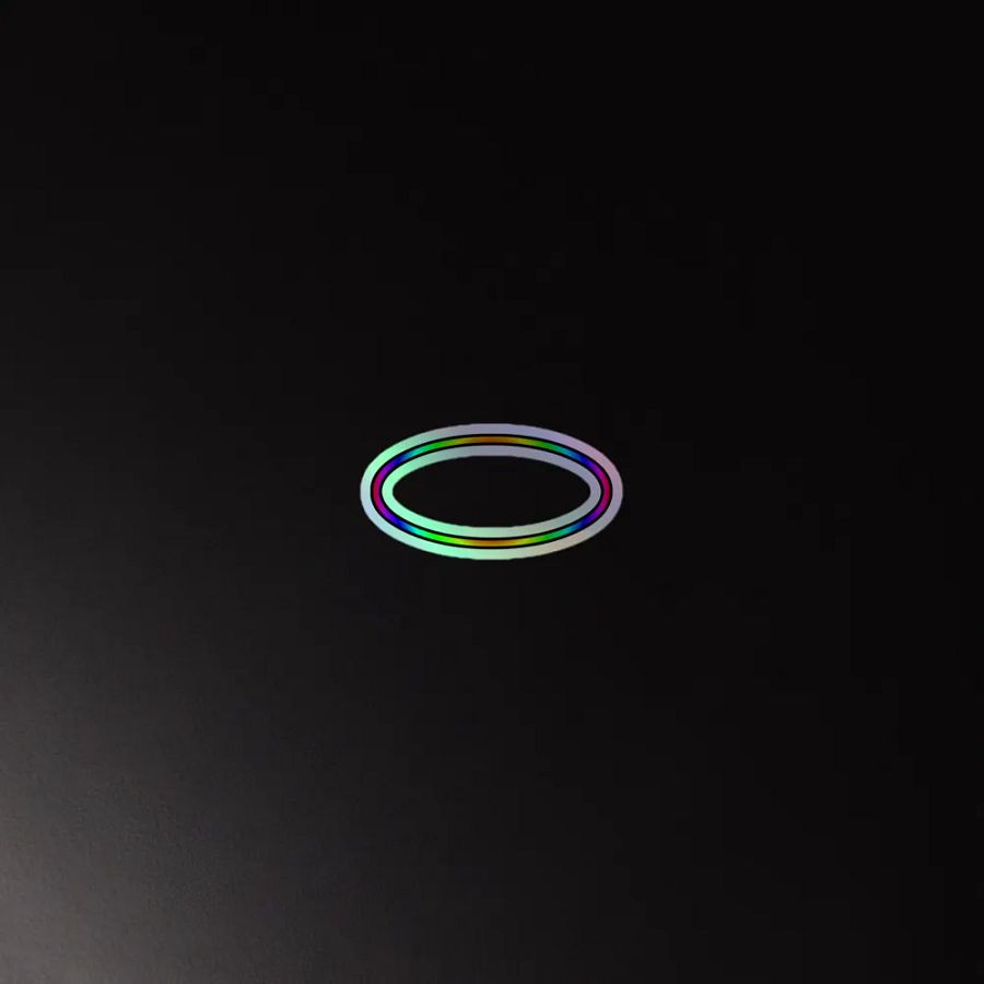 Rainbow Ring Sticker (Holographic) product image (4)