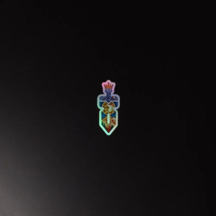 Color Logo Holo Sticker product image (4)