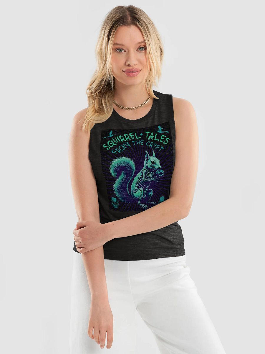 Squirrel Tales From the Crypt Flowy Muscle Tank product image (3)