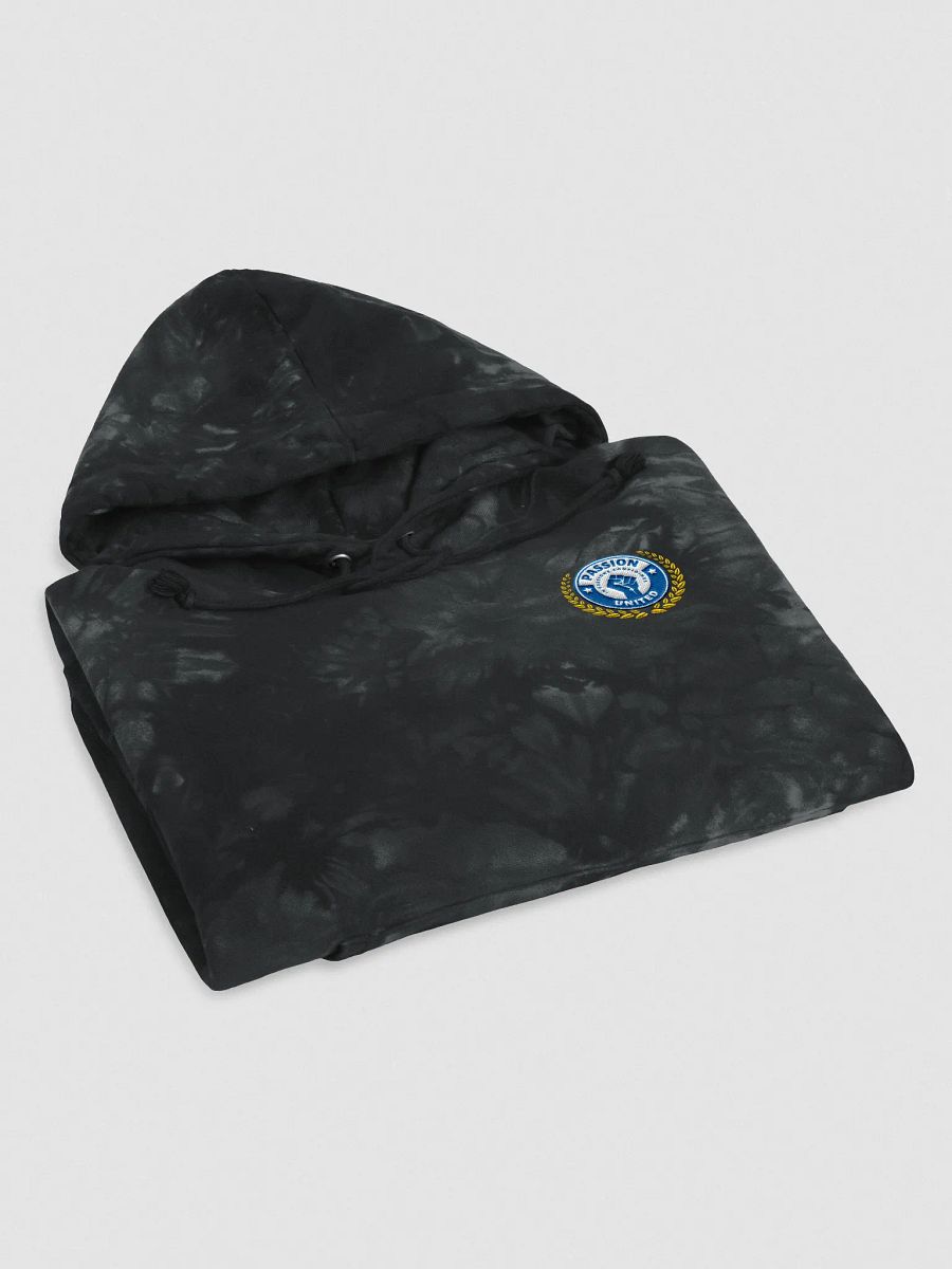 Champion Tie-Dye Logo Hoodie (black, crimson, navy) product image (9)
