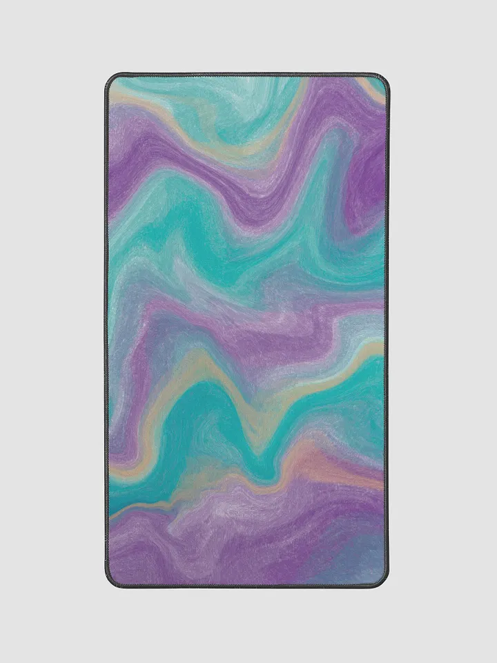 Purple and Teal Marble Art product image (1)