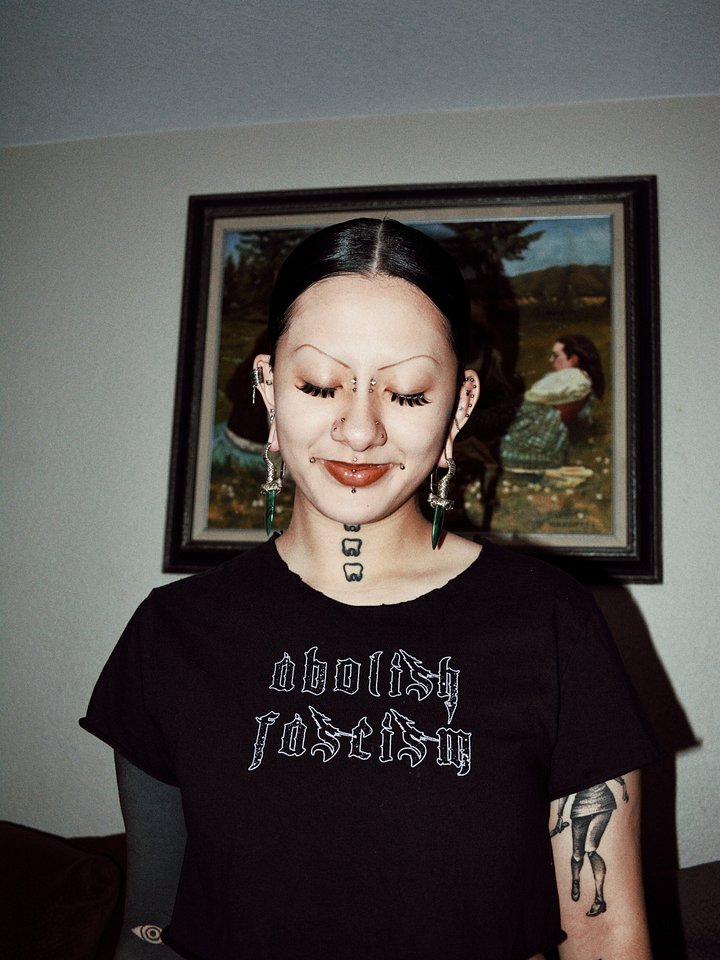ABOLISH FASCISM TEE product image (1)