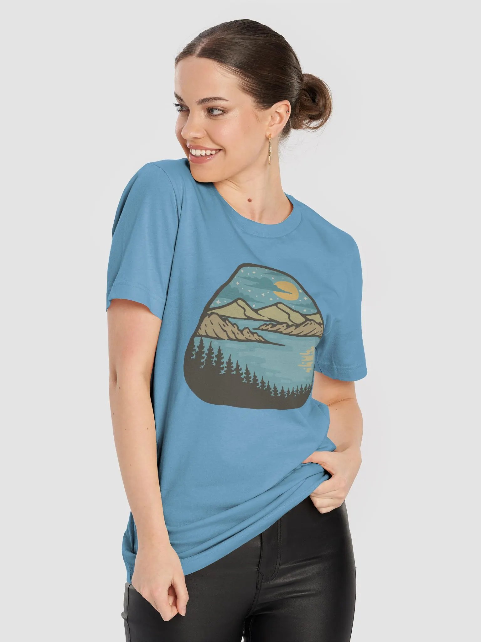 Peaceful Night Unisex Tee product image (38)