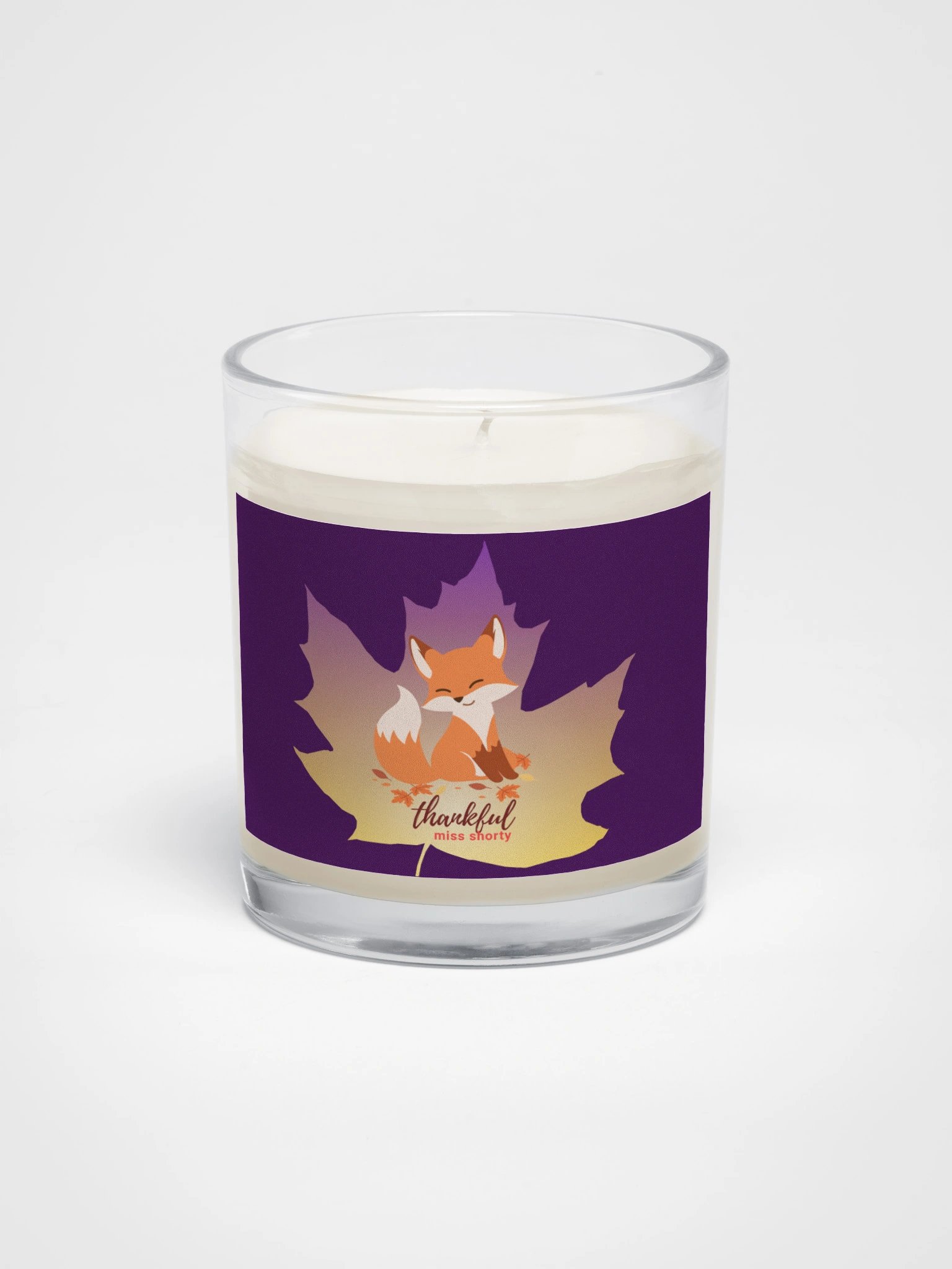 Thanksgiving Fox - Candle Leaf product image (1)