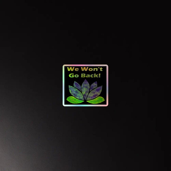 We Won't Go Back! product image (4)