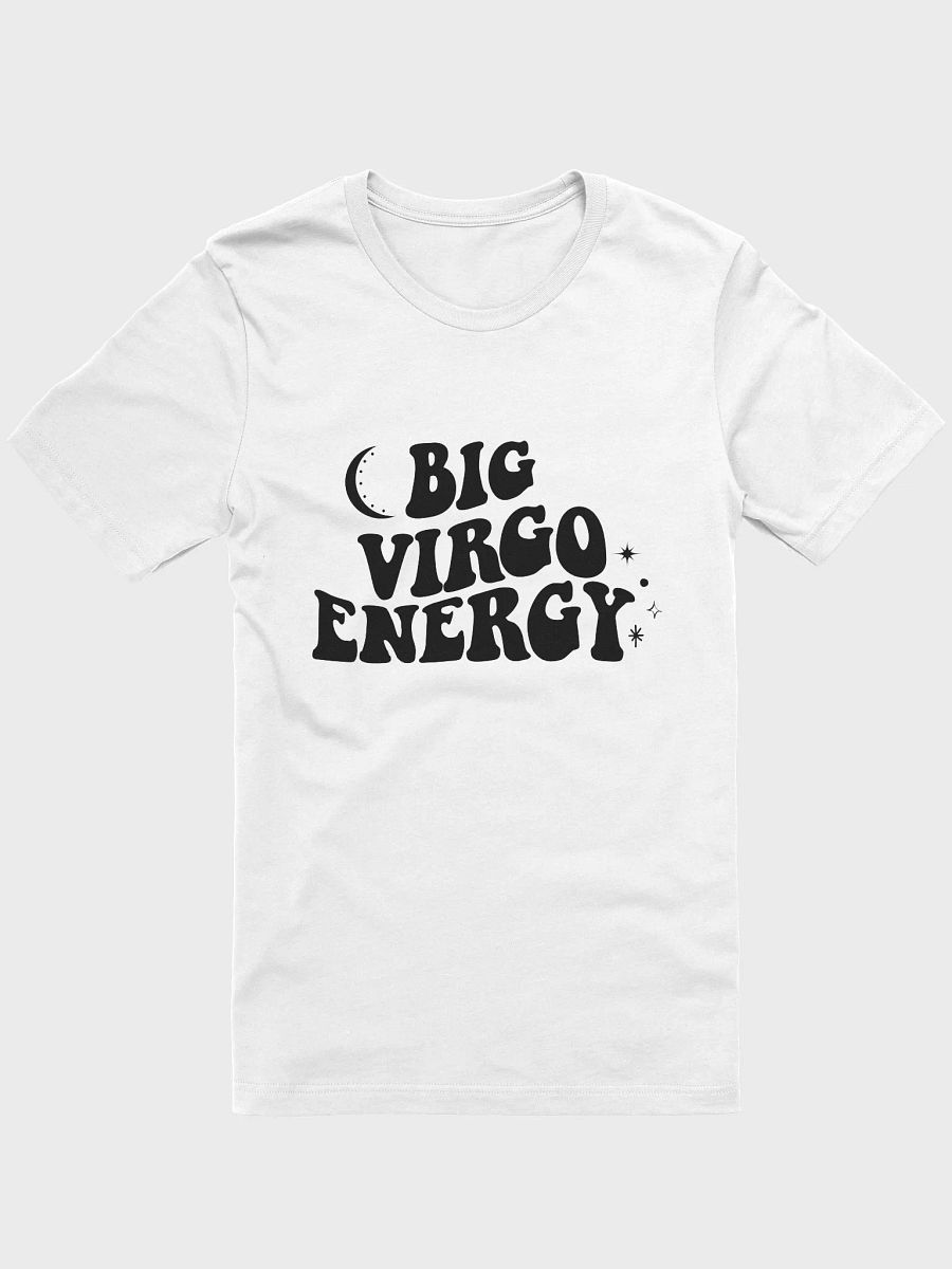Big Virgo Energy T-Shirt (Black logo) product image (2)