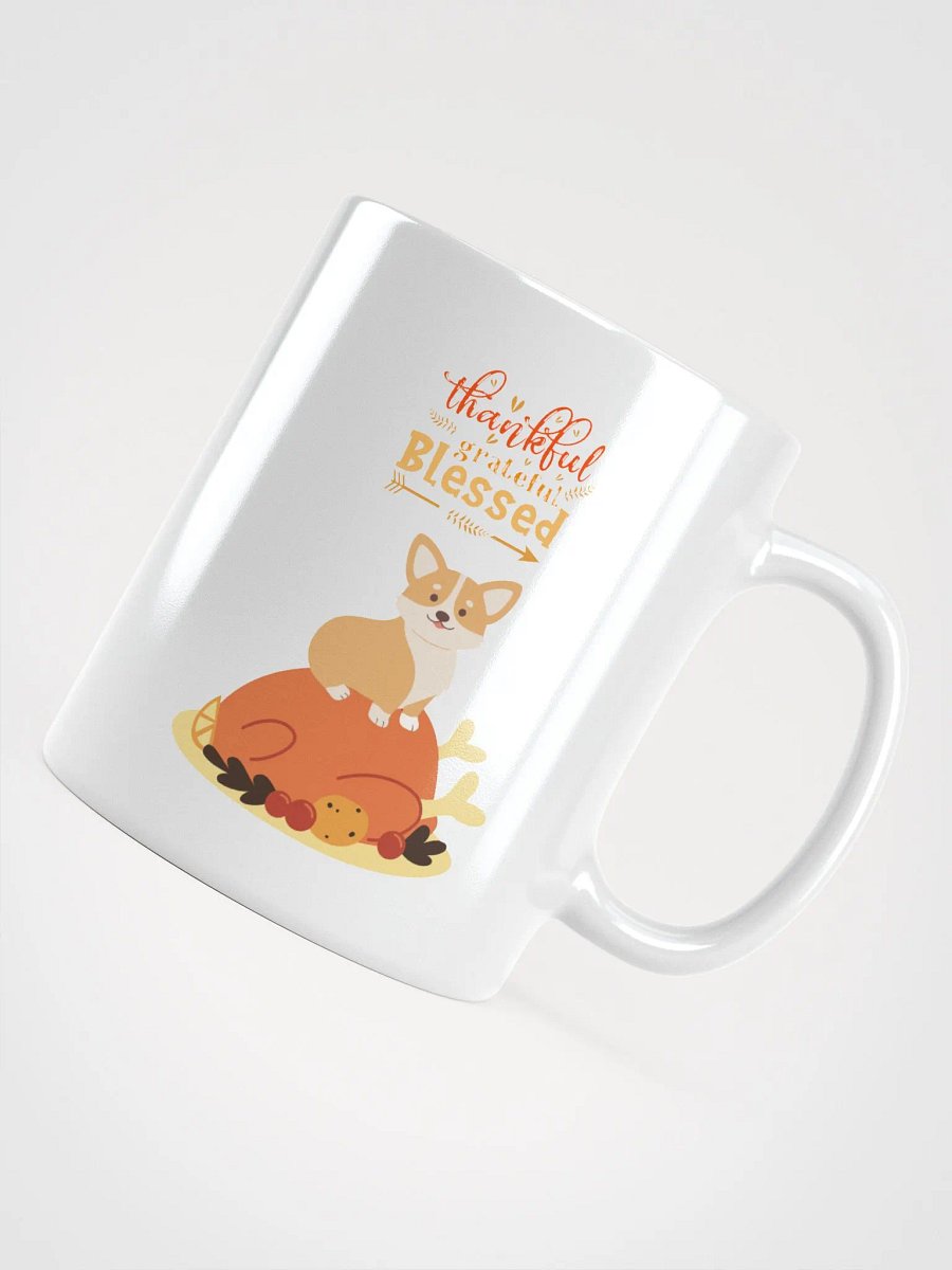 Autumn Corgi Thanksgiving Mug product image (4)