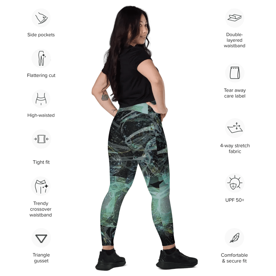 Luminous Reflection Pocket Leggings product image (5)