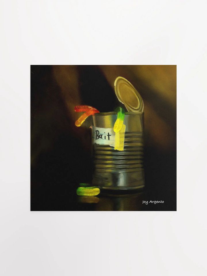 Gummy Worm Bait Print product image (1)
